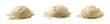 © Chadys - Set of bread dough isolated on white or transparent background, cutout png