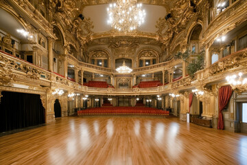 Canvas Print - Opera House Interior