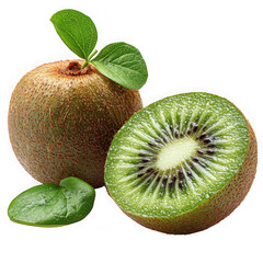 Wall Mural - kiwi isolated on a transparent background png file no background png file