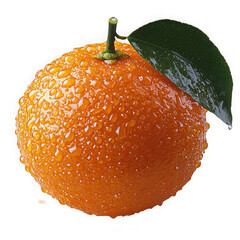 Wall Mural - orange isolated on a transparent background png file no background png file