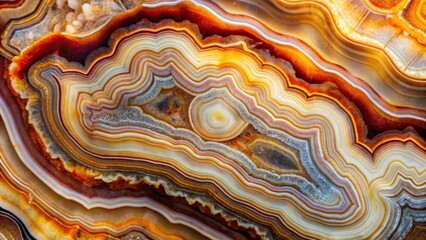 gemstone, mesmerizing, detail, abstract, background, pattern, Closeup detail of a mesmerizing abstract pattern found on an agate stone creating a captivating natural geology background