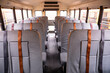 © ejgrubbs - Interior of empty school bus with seat belts
