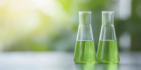 Canvas Print - Exploring Green Chemistry Approaches to Minimize Toxicity in Industrial Processes