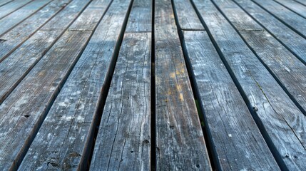 Canvas Print - Abstract surface texture for background with wooden table or terrace.