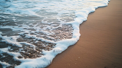 Canvas Print - Beach and sea