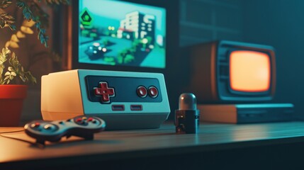 Retro Gaming Setup