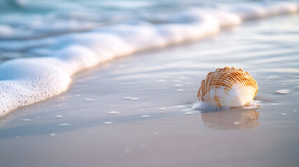 Sticker - beach and sea