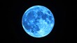 © Gia - Blue Moon in Night Sky