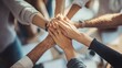 © Gia - Collaborative Teamwork Hands Together