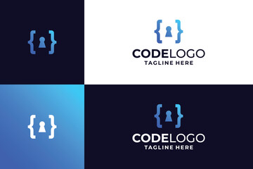Protect code logo design inspiration