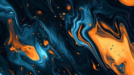 Wall Mural - Vibrant Abstract Swirls