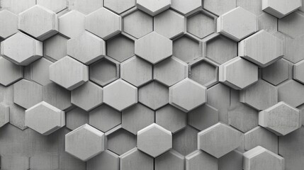 Wall Mural - Geometric Hexagonal Background