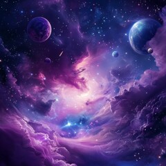 Wall Mural - cosmic dreamscape