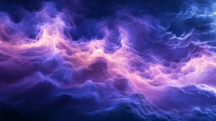 Canvas Print - Ethereal Cosmic Clouds