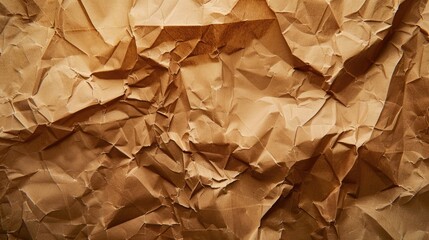 Sticker - Vintage brown recycled paper texture background.