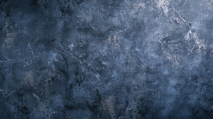 Dark blue textured wall with rough surface patterns