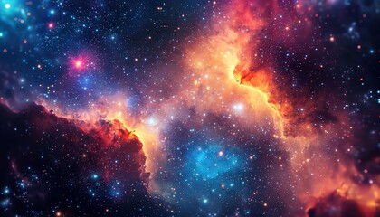 Wall Mural - cosmic clouds in space