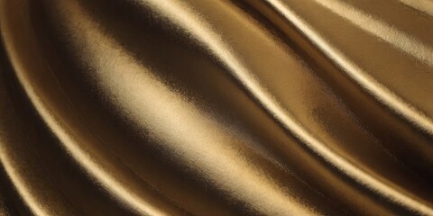 A gold fabric with a wavy texture