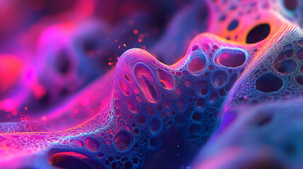 Abstract colorful bubbles.