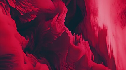 Abstract Red and Black Swirling Background