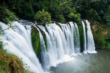 waterfall landscape view