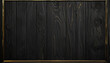 © Rangga Bimantara - A textured black wooden surface framed in gold, suitable for backgrounds or display purposes.