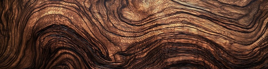 Wall Mural - Exquisite Wood Grain Texture: Nature's Artwork in Rich Browns and Warm Tones