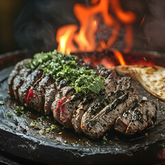 gaucho barbecue on the grill