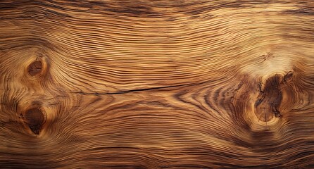 Wall Mural - Rich Texture of Natural Wood Grain with Unique Patterns and Knots