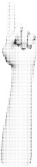 Wall Mural - vector element in retro halftone style. human hand gesturing with halftone dotted pattern. pop art p