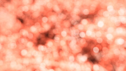 Wall Mural - Soft focus Red Abstract bokeh background Glittering aesthetic textured pattern