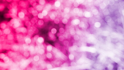 Wall Mural - Soft focus pink Abstract bokeh background Glittering aesthetic textured pattern