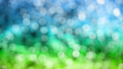 Wall Mural - Colorful glowing lights blur bokeh abstract background Glittering aesthetic textured pattern