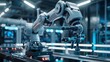 © นายเวิ่น เว้อ - Futuristic industrial machine with advanced AI-driven process control