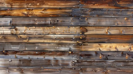 Sticker - Texture or background of wooden wall