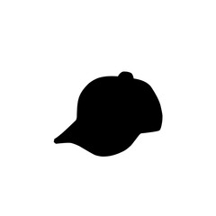 Wall Mural - hat silhouette icon