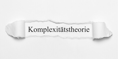 Poster - Komplexitätstheorie	
