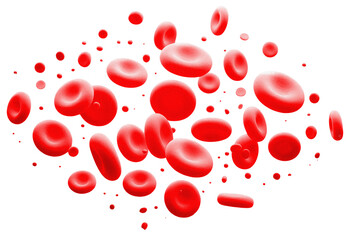 red blood cells cutout png clip art