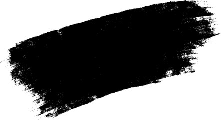 Wall Mural - abstract black texture brush stroke design