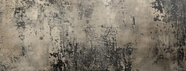 Canvas Print - Distressed Metal Texture Panoramic Background