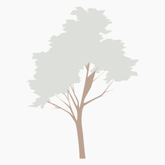 Poster - Minimalist tree vector illustration