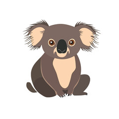 Wall Mural - Koala vector isolated