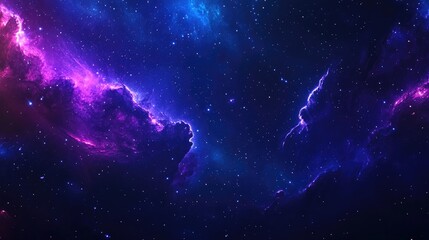 Wall Mural - nebula space galacy ethereal with vibrant colors and swirling patterns universe