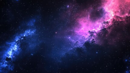 Wall Mural - nebula space galacy ethereal with vibrant colors and swirling patterns universe
