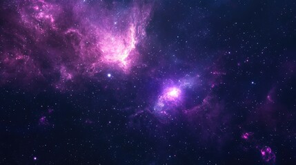 Wall Mural - nebula space galacy ethereal with vibrant colors and swirling patterns universe