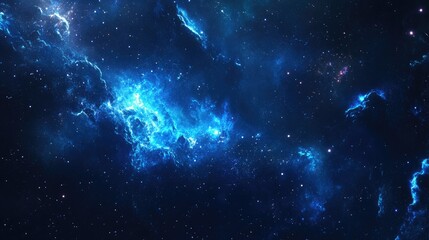 Wall Mural - nebula space galacy ethereal with vibrant colors and swirling patterns universe
