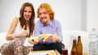 © Voyagerix - Couple eating pizza