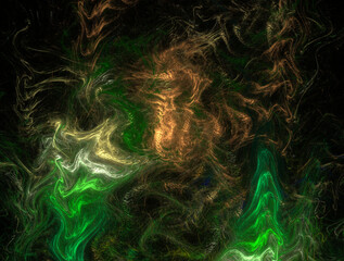 Imaginatory fractal abstract background Image