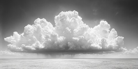 Canvas Print - Dramatic Clouds Over the Sea