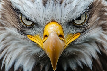 Canvas Print - portrait of a bald eagle